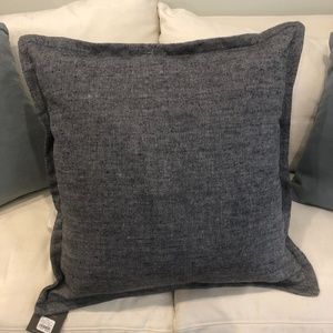 2-Restoration hardware Belgian linen pillow covers